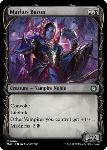 Markov Baron (Showcase) (64) (March of the Machine: The Aftermath)