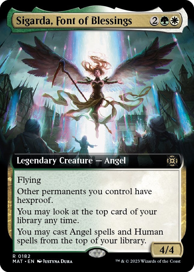 Sigarda Font of Blessings Extended Art (182) [MAT]