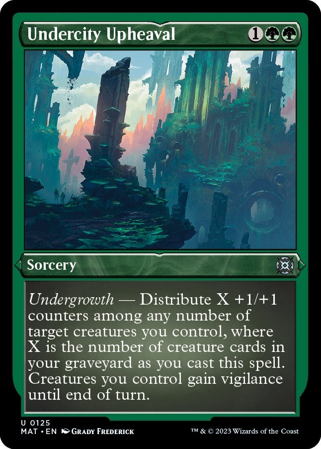 Undercity Upheaval (Foil Etched) [March of the Machine: The Aftermath]