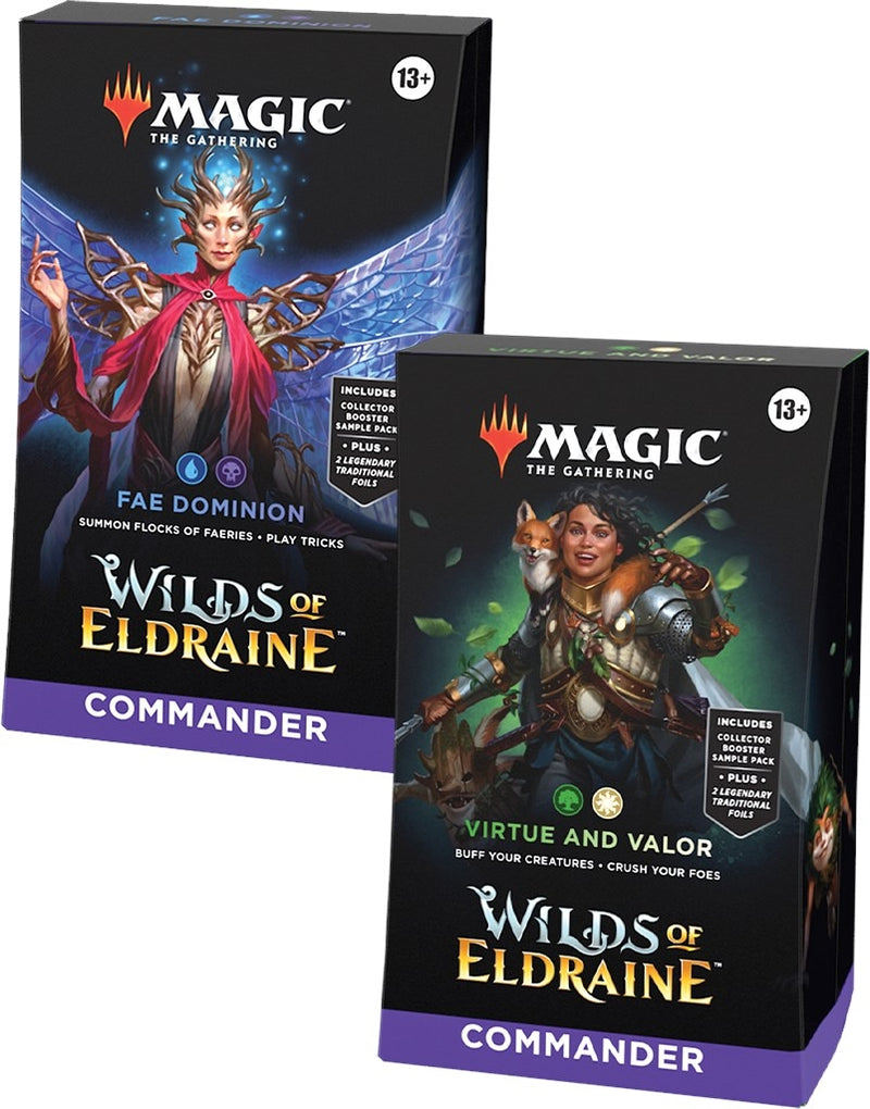 Wilds of Eldraine Commander Decks Set of 2 [WOC]
