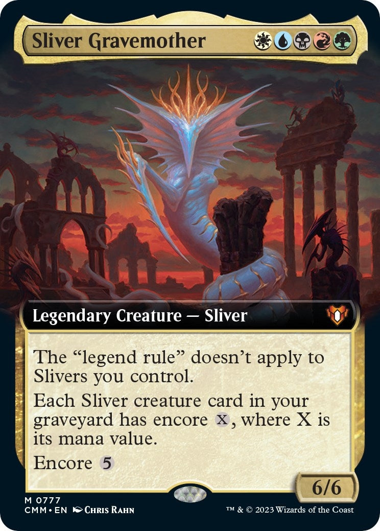 Sliver Gravemother Extended Art (777) [CMM]