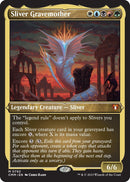 Sliver Gravemother Display Commander Foil Etched Thick Stock (782) [CMM]