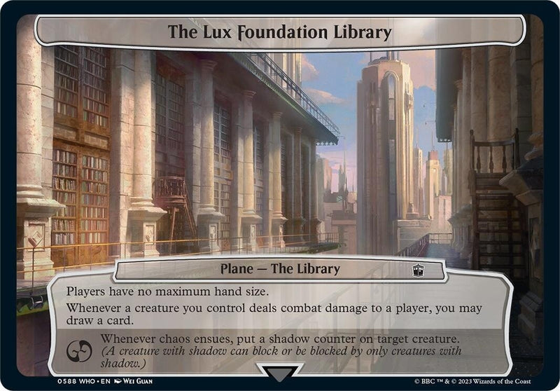 The Lux Foundation Library (588) [WHO]
