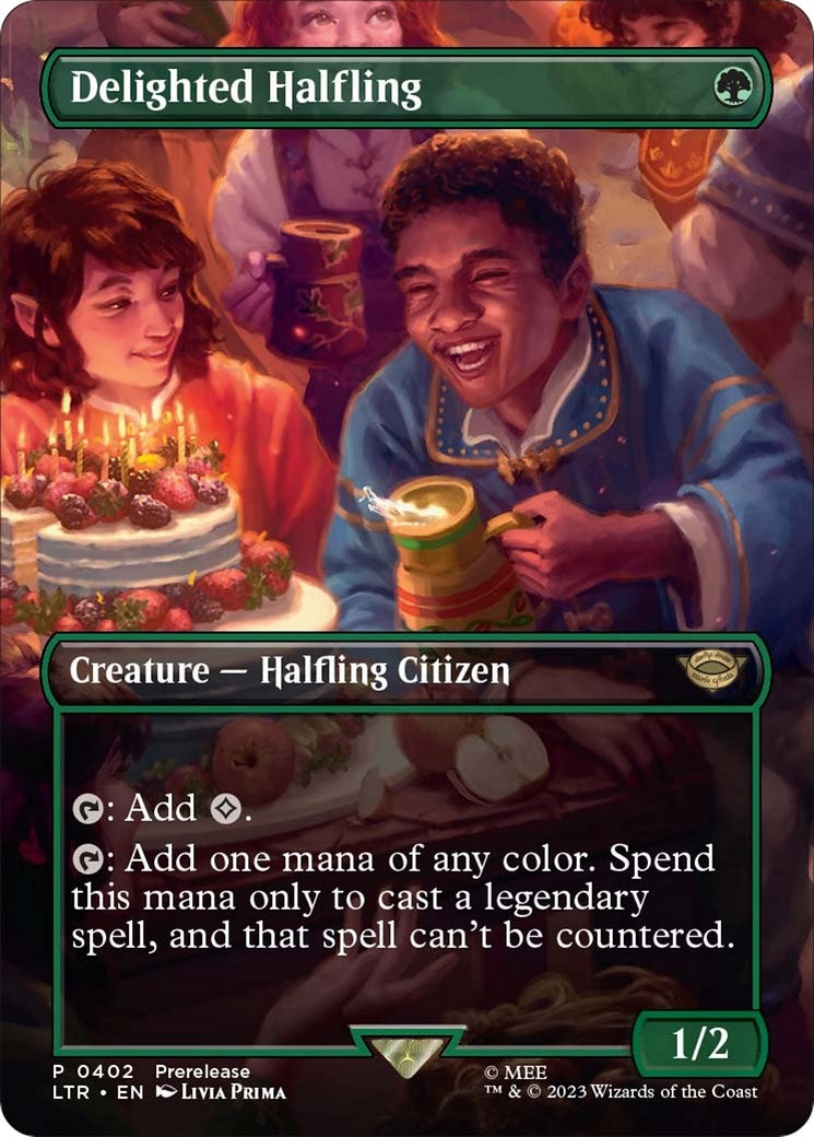 Delighted Halfling Borderless (402) [LTR]