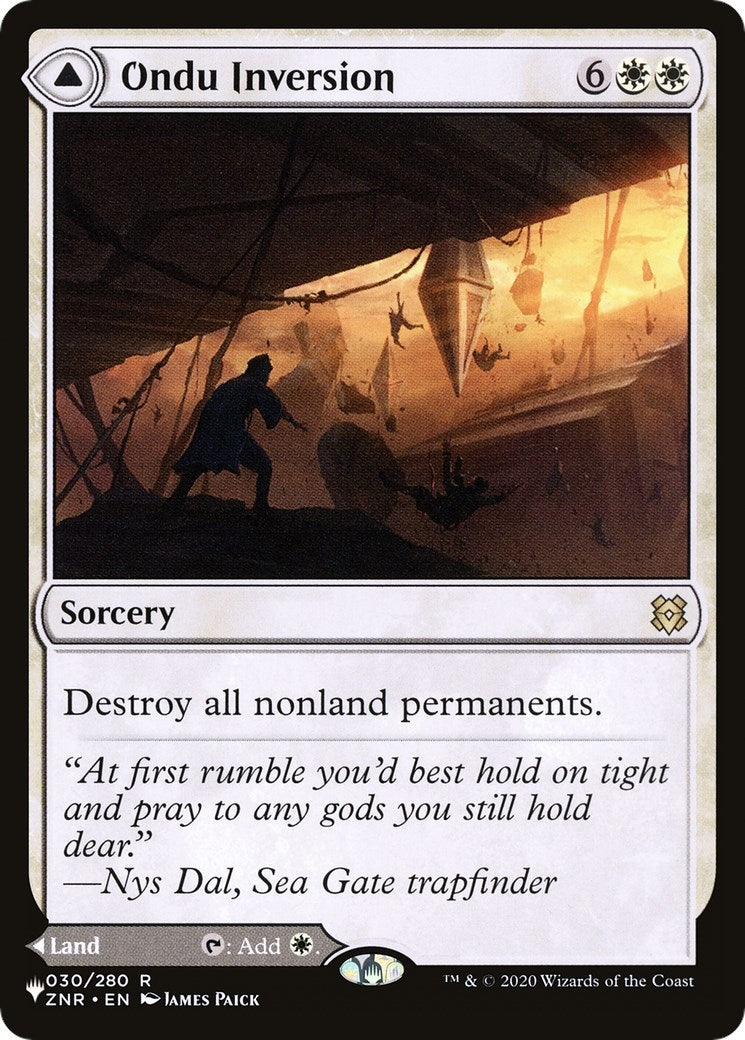 Ondu Inversion (30) [LIST]