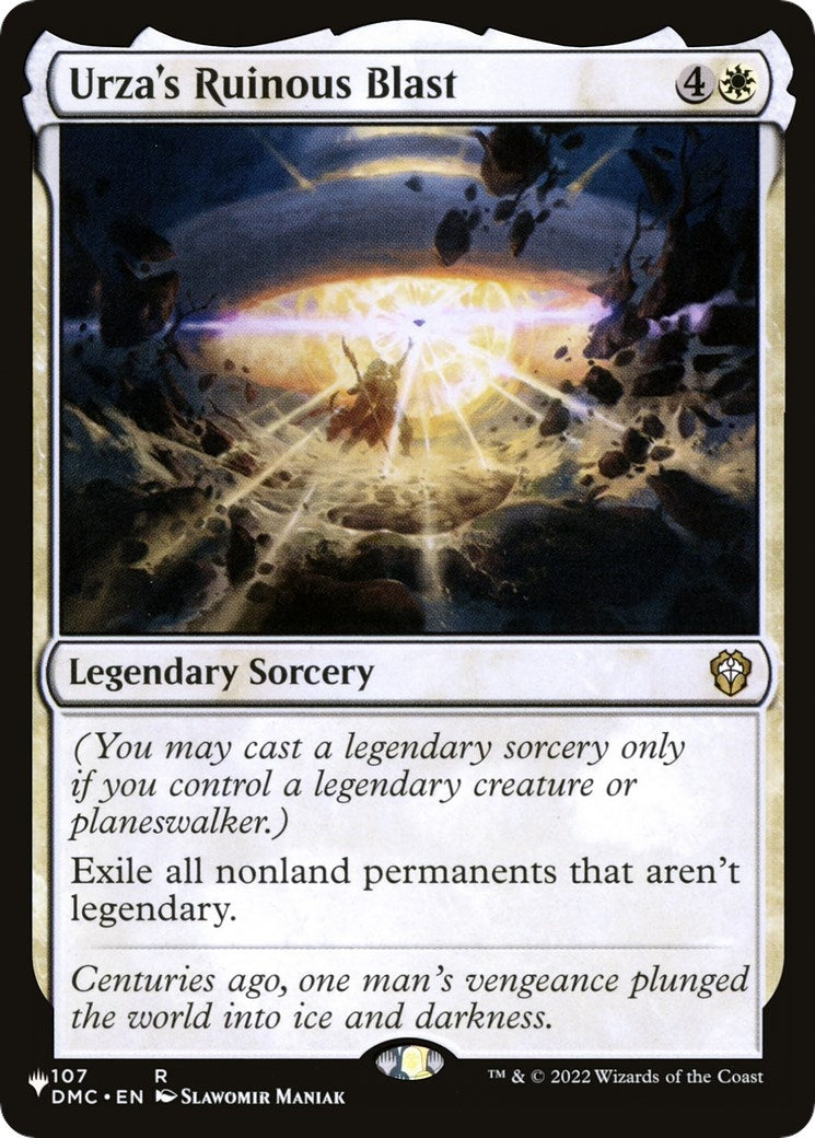 Urzas Ruinous Blast (107) [LIST]