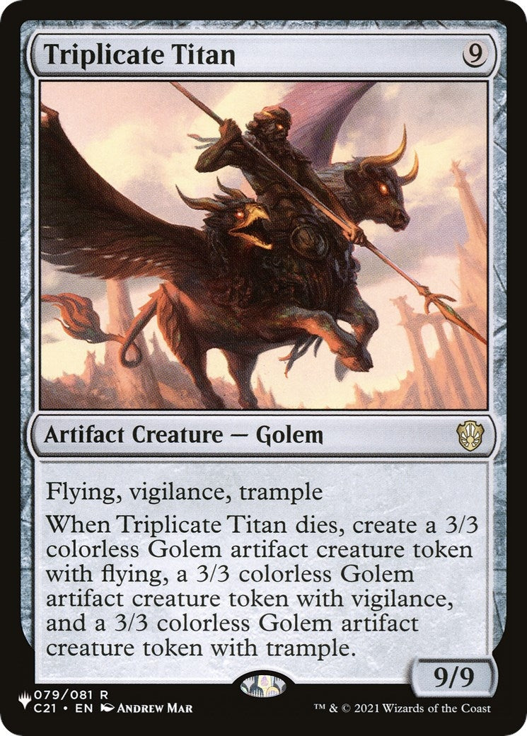 Triplicate Titan (79) [LIST]