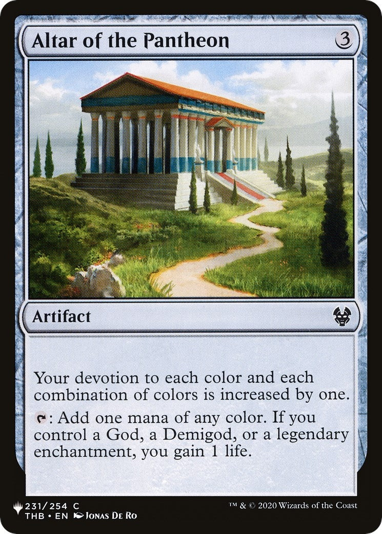 Altar of the Pantheon (231) [LIST]