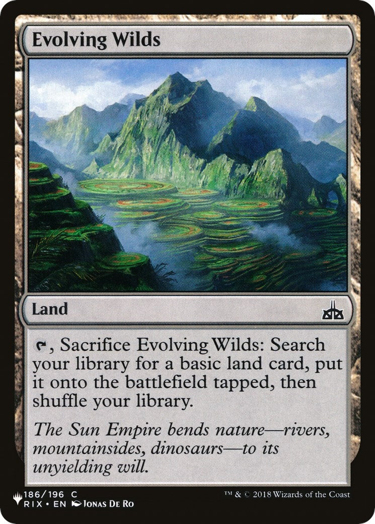 Evolving Wilds RIX (186) [LIST]