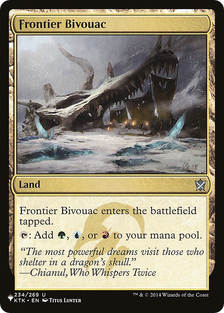 Frontier Bivouac KTK (234) [LIST]