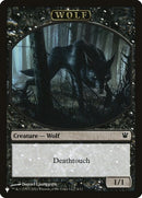 Wolf Cat Double Sided Token (6 // 11) [LIST]