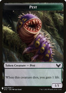 Pest Emblem Jace Telepath Unbound Double Sided Token (5 // 12) [LIST]