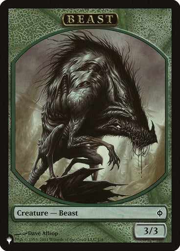 Beast Emblem Liliana Defiant Necromancer Double Sided Token (1 // 13) [LIST]