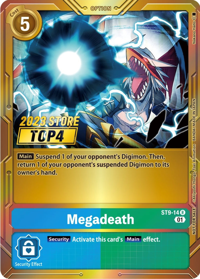 Image for Megadeath (2023 Store Top 4) [Starter Deck 09: Ultimate Ancient Dragon]