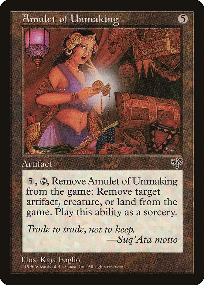 Amulet of Unmaking [MIR]