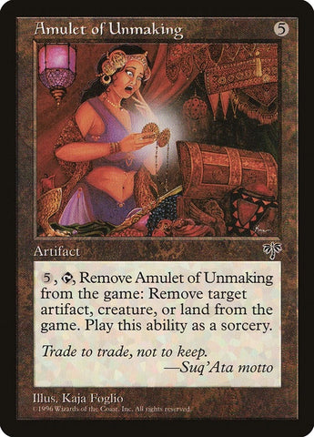 Amulet of Unmaking [MIR]