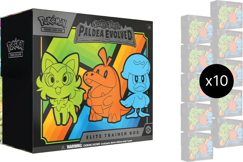 Paldea Evolved Elite Trainer Box Case [PAL]