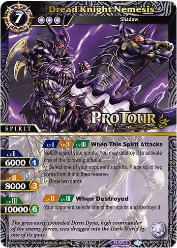 Dread Knight Nemesis X Rare Special Pack Vol 1 (BSS01-038) [BSSP]