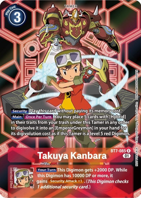 Image for Takuya Kanbara (D-Scanner Alternate Art) [Next Adventure]