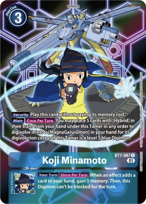 Image for Koji Minamoto (D-Scanner Alternate Art) [Next Adventure]