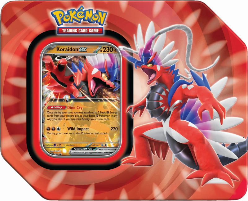 Paldea Legends Tin Koraidon ex International Version [MCAP]