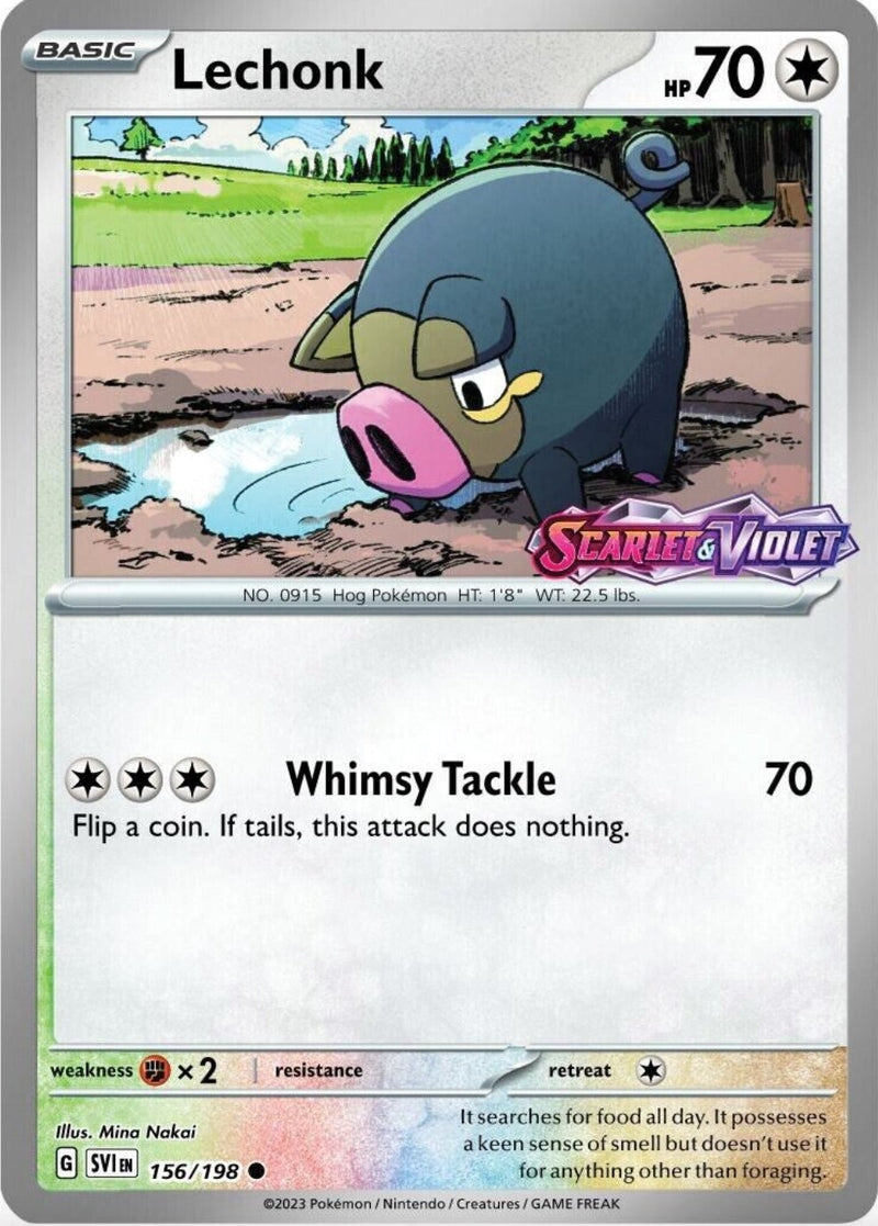 Lechonk 156 198 Best Buy Promo (156/198) [MCAP]