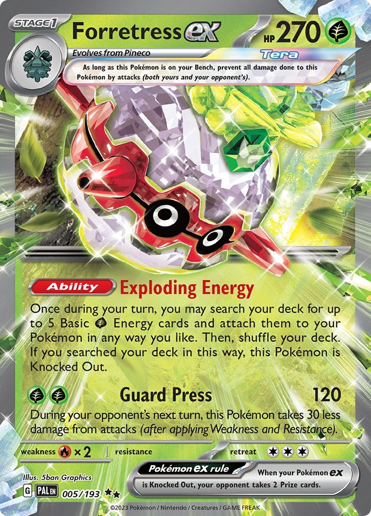 Forretress ex 005 193 (005/193) [PAL]