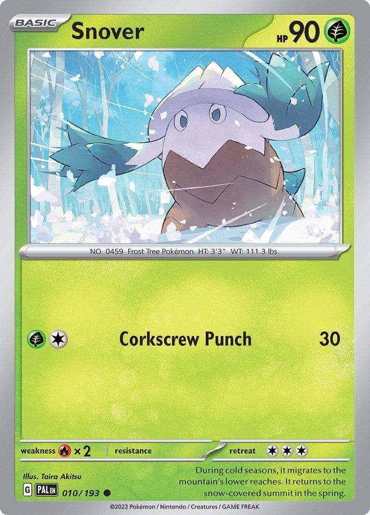 Snover (010/193) [PAL]
