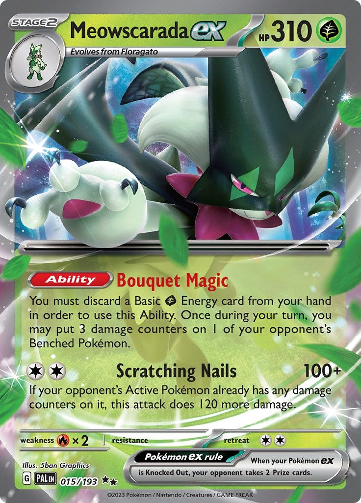 Meowscarada ex 015 193 (015/193) [PAL]