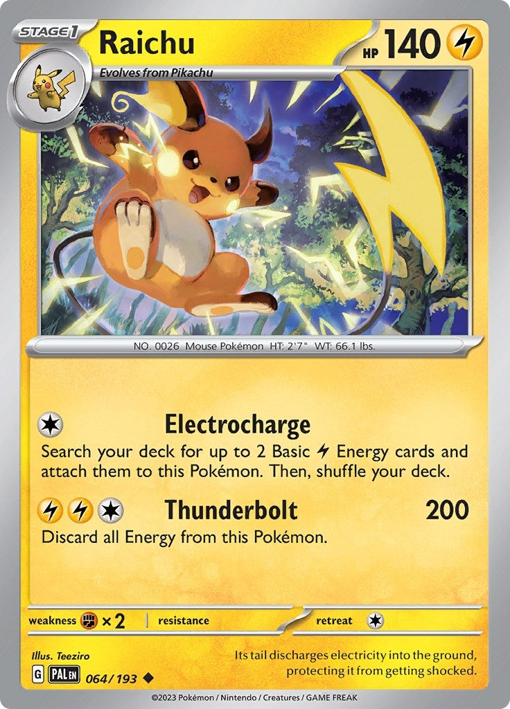 Raichu 064 193 (064/193) [PAL]