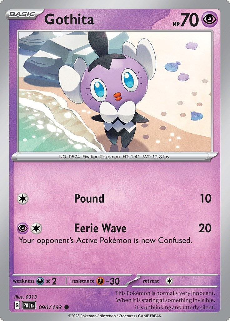 Gothita (090/193) (SV02: Paldea Evolved)
