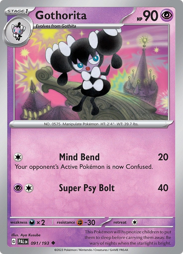 Gothorita (091/193) (SV02: Paldea Evolved)
