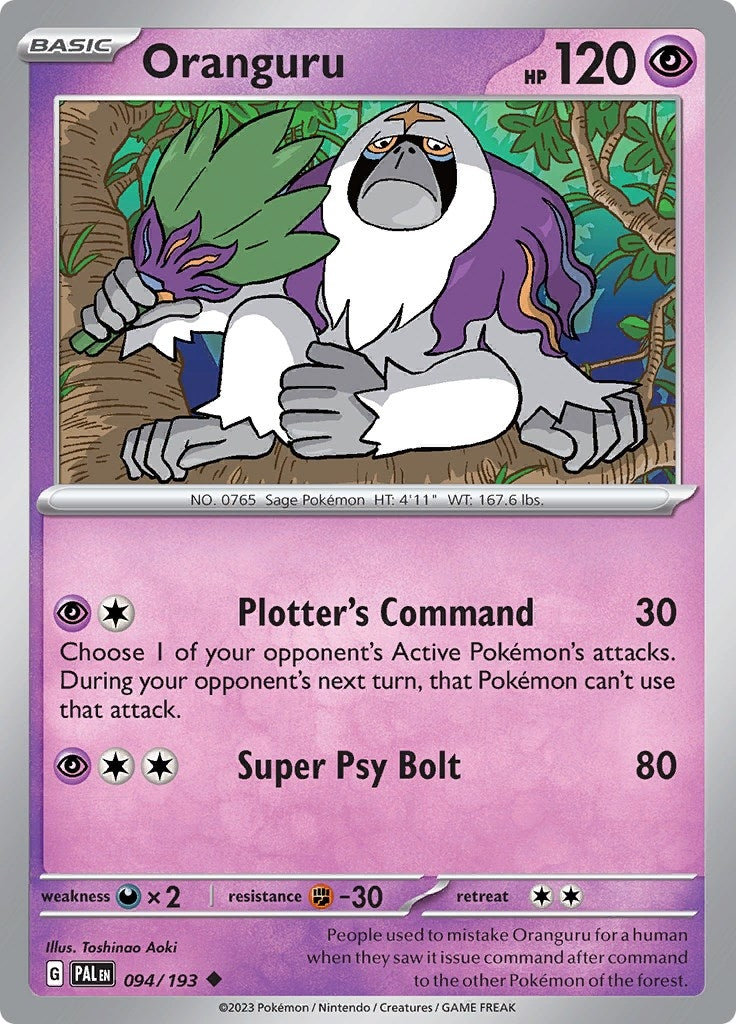 Oranguru (094/193) [PAL]
