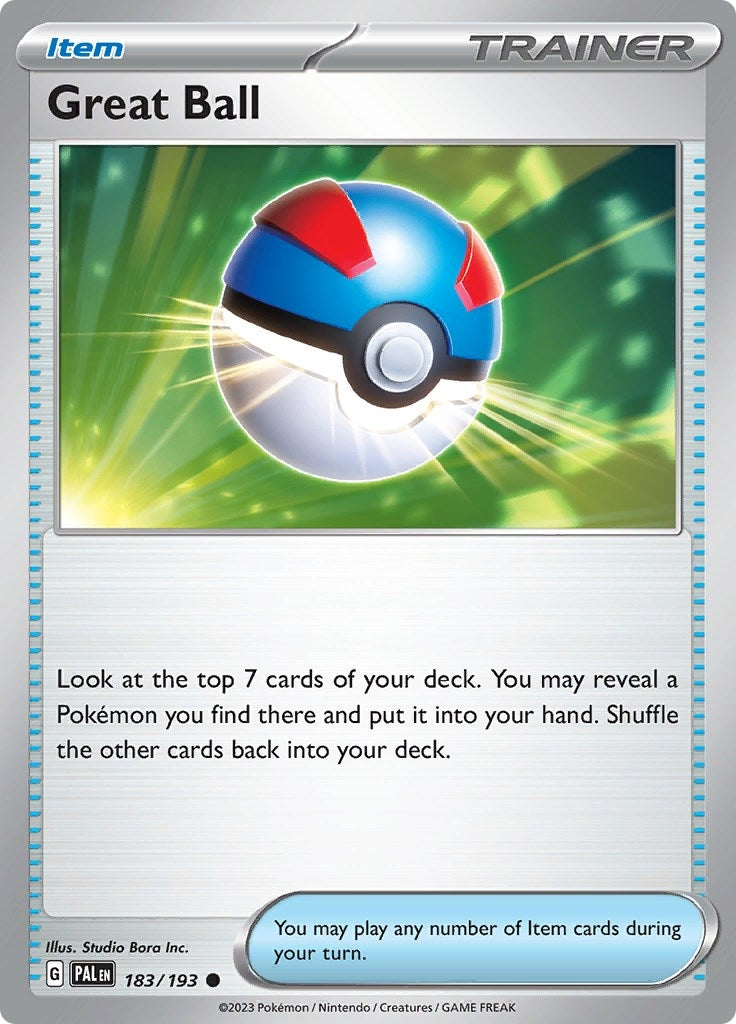 Great Ball (183/193) (SV02: Paldea Evolved)