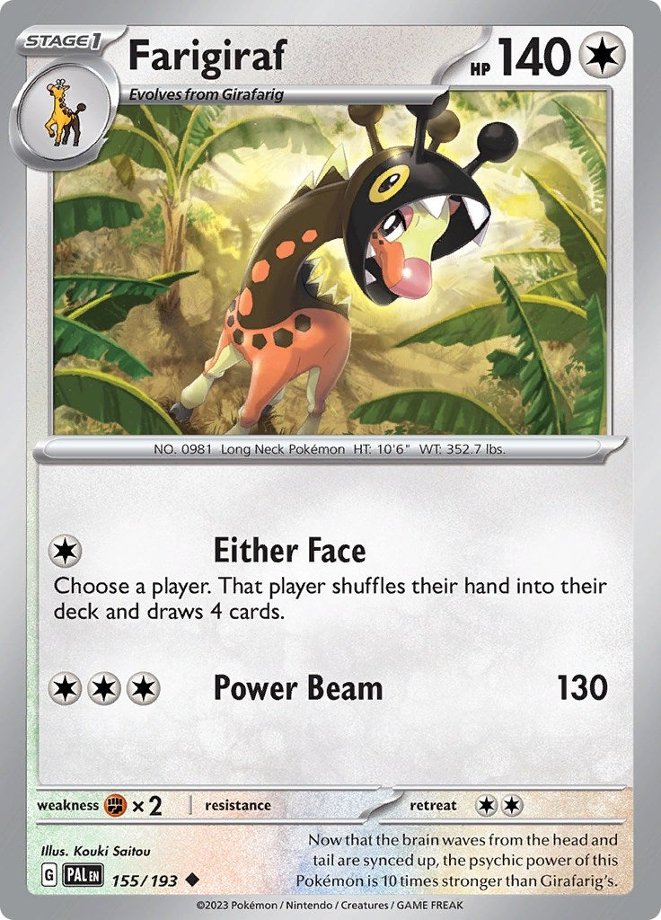 Farigiraf (155/193) [PAL]