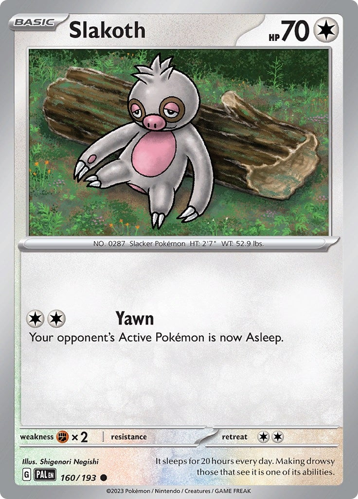 Slakoth (160/193) [PAL]