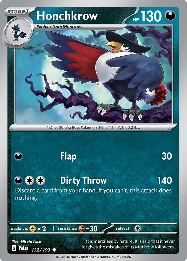 Honchkrow (132/193) [PAL]