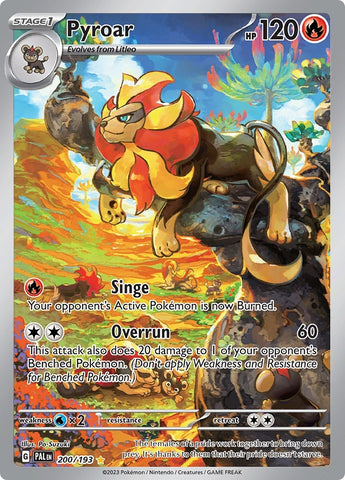 Pyroar 200 193 (200/193) [PAL]