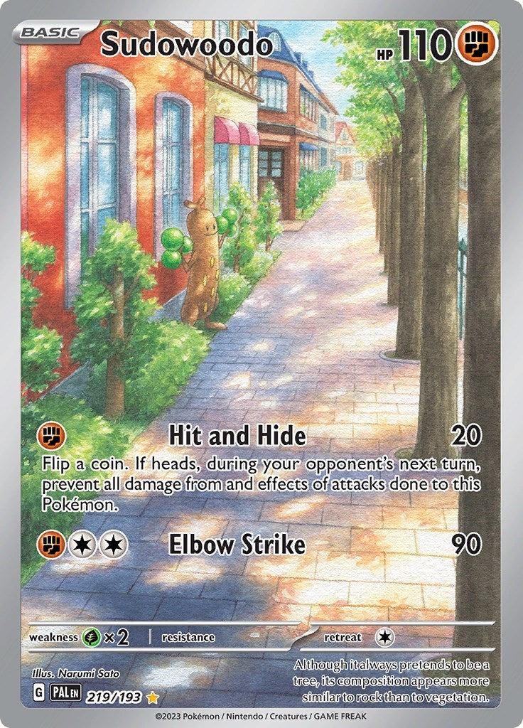 Sudowoodo 219 193 (219/193) [PAL]