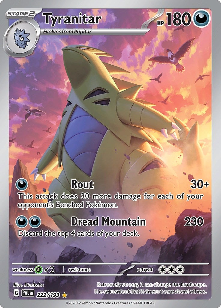Tyranitar 222 193 (222/193) [PAL]