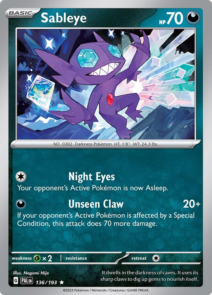 Sableye (136/193) [PAL]