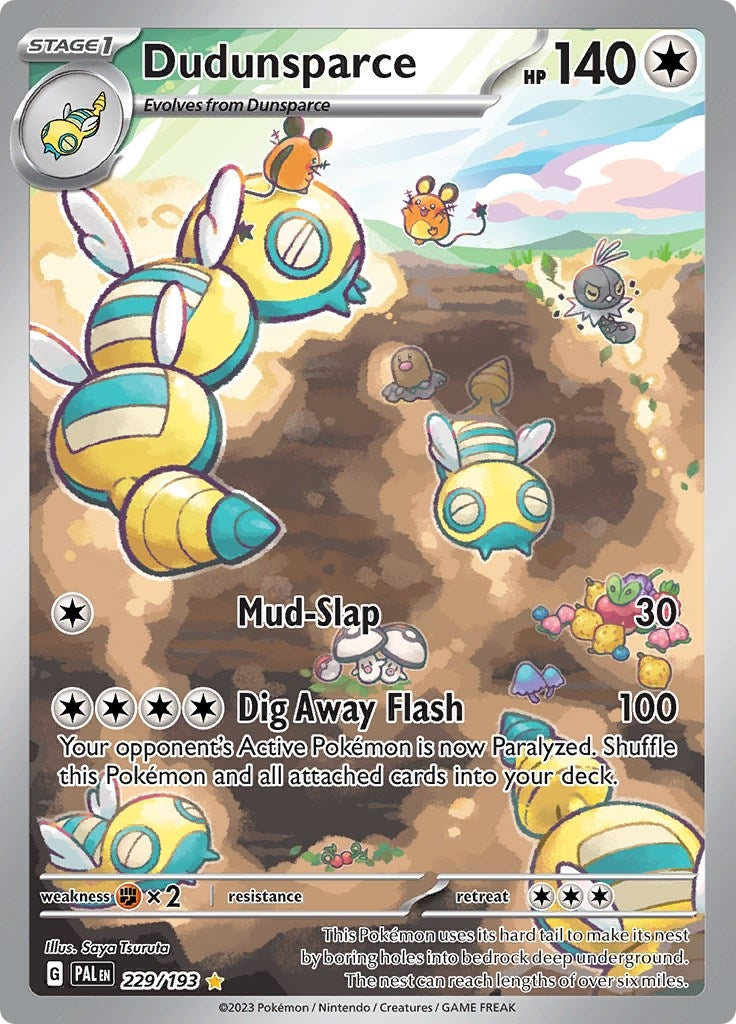 Dudunsparce (229/193) (SV02: Paldea Evolved)