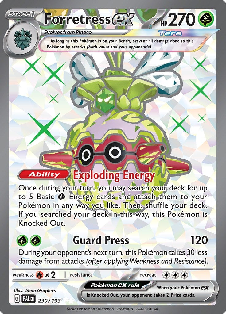 Forretress ex 230 193 (230/193) [PAL]