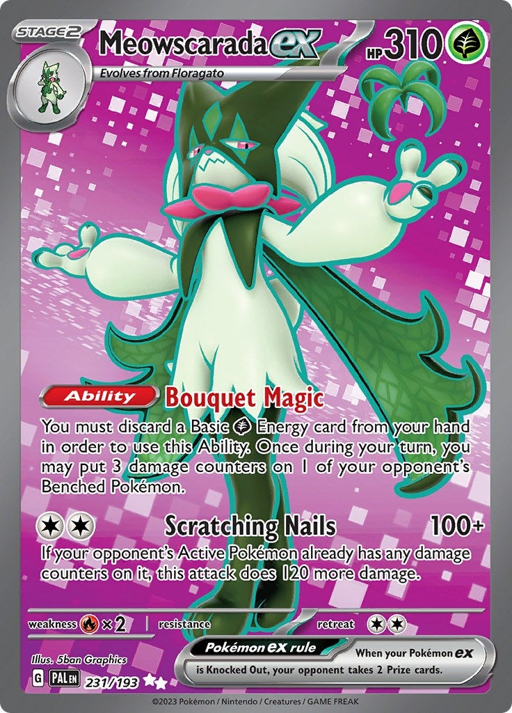 Meowscarada ex 231 193 (231/193) [PAL]