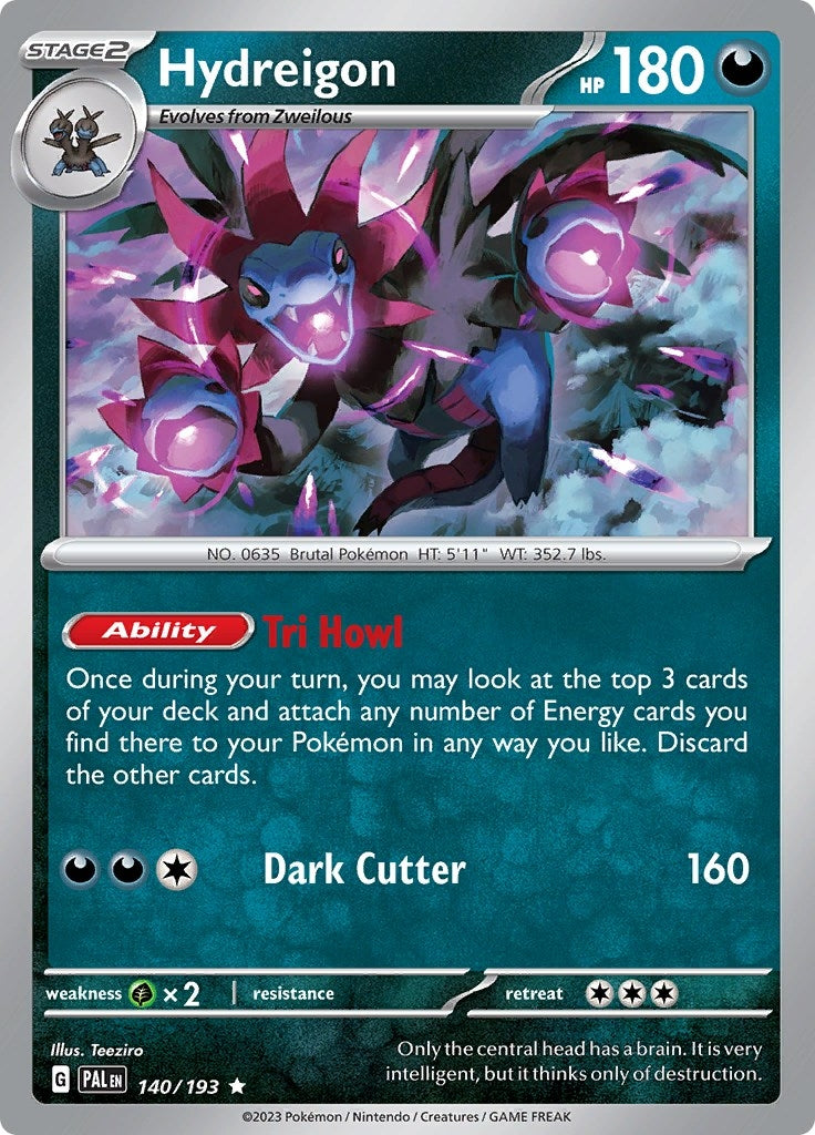 Hydreigon (140/193) [PAL]