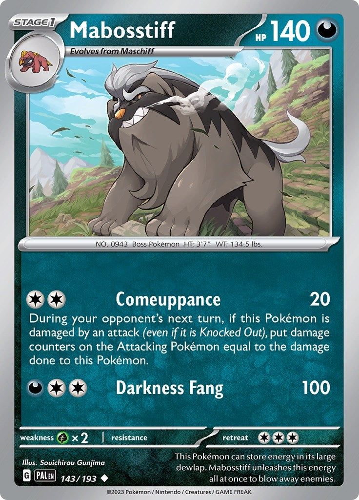 Mabosstiff (143/193) [PAL]