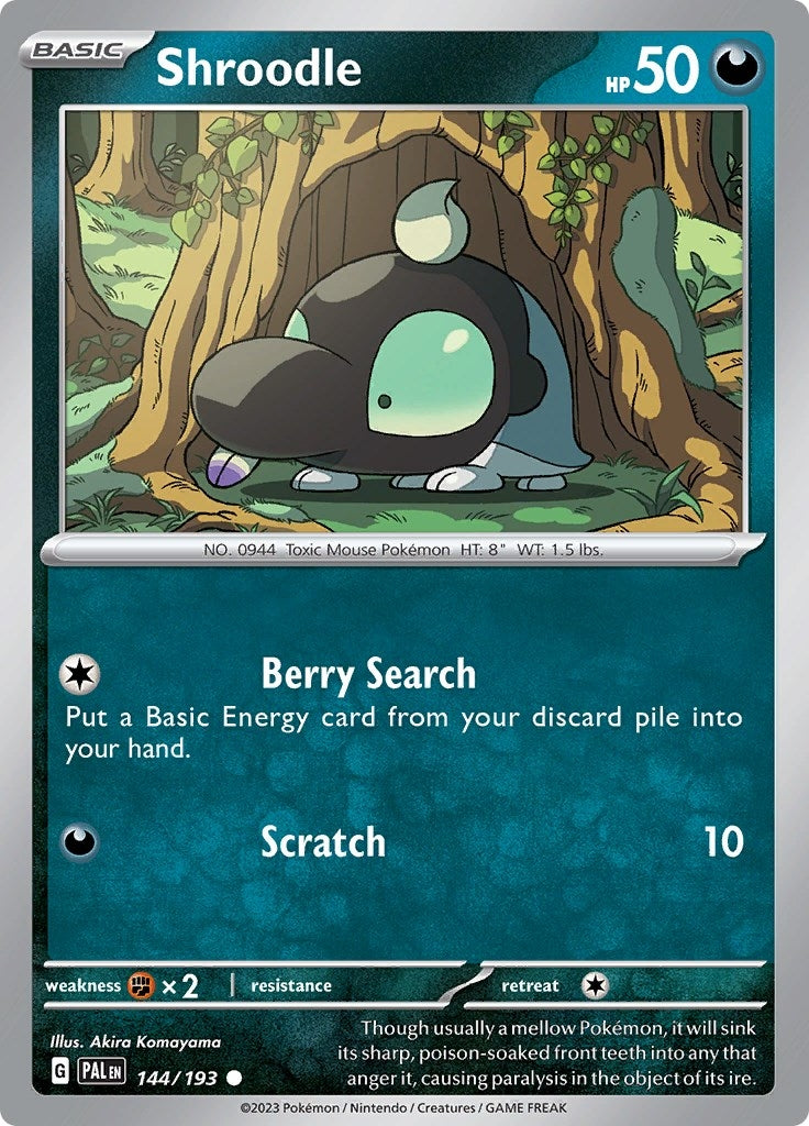 Shroodle (144/193) [PAL]