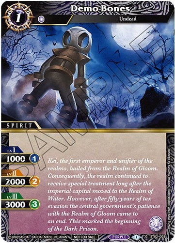 Demo Bones Championship Pack 2023 Vol 1 (ST01-005) [BSSP]