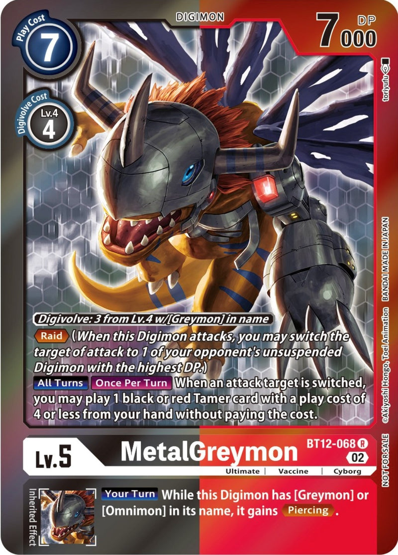 Image for MetalGreymon (Tamer Party -Special-) [Across Time]