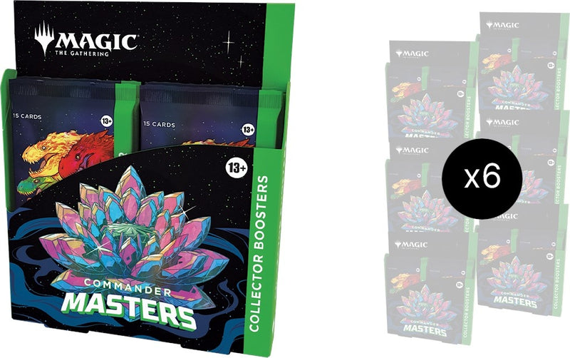 Commander Masters Collector Booster Box Case [CMM]